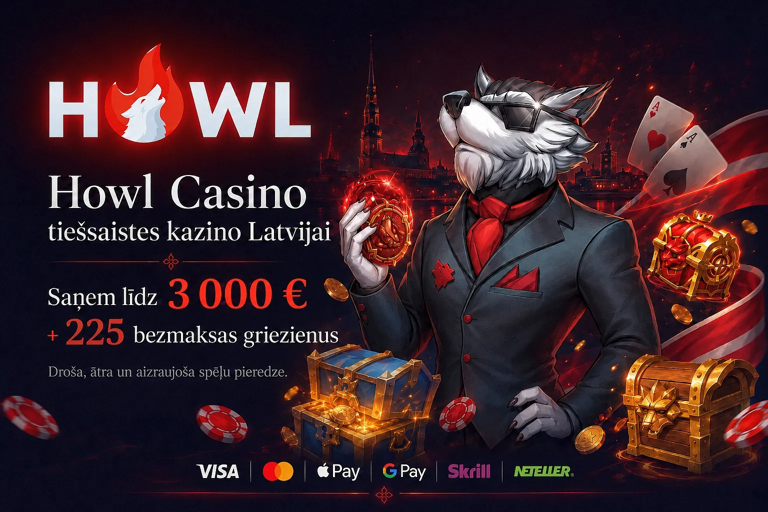 Howl Casinoanner